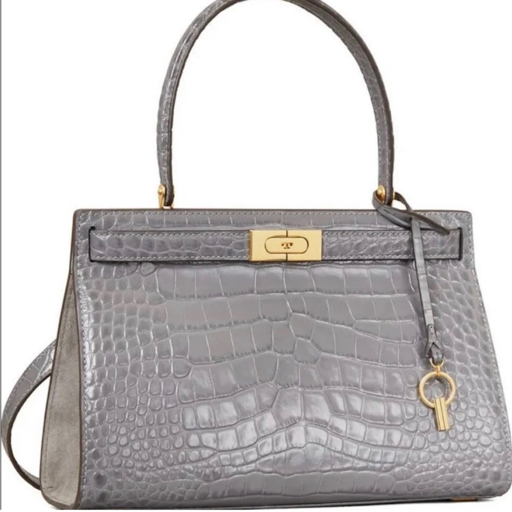 NWOT Tory Burch Lee Radziwill Embossed Small Bag